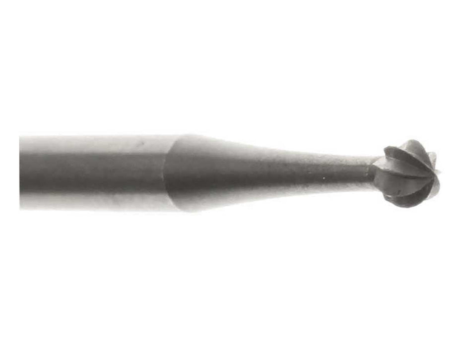 01.9mm Steel Round Bur - Germany - 3/32 inch shank - widgetsupply.com