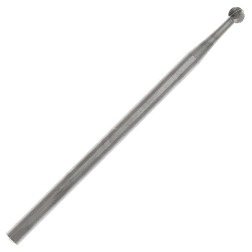 02.4mm Steel Round Bur - Germany - 3/32 inch shank - widgetsupply.com