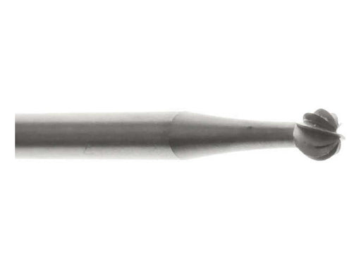 02.4mm Steel Round Bur - Germany - 3/32 inch shank - widgetsupply.com