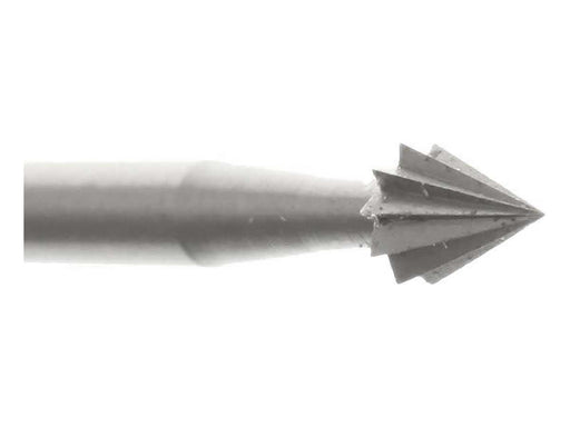 02.9 x 3.8mm Cone HSS Cutter - Germany - 3/32 inch shank - widgetsupply.com