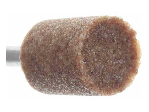 10.3mm - 13/32 inch Brown Cylinder Grinding Stone - USA - 1/8 shank - widgetsupply.com