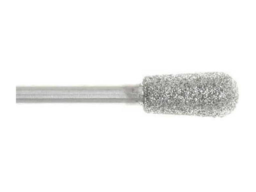 04.6 x 8.7mm Round End Inverted Cone Diamond burr - 150 Grit - 3/32 inch shank - widgetsupply.com