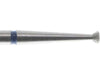02.0 x 1.0mm Inverted Cone Diamond Bur - 150 Grit - 3/32 inch shank - widgetsupply.com