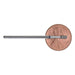 02.5 x 4.0mm Cone Diamond Bur - 150 Grit - 3/32 inch shank - widgetsupply.com