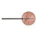 01.2 x 12.0mm Cone Diamond Bur - 150 Grit - 3/32 inch shank - widgetsupply.com