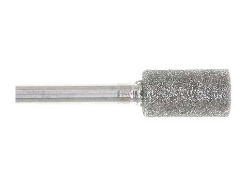 05.1 x 9.1mm Cylinder Diamond burr - 150 Grit - 3/32 inch shank - widgetsupply.com