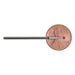01.8 x 1.4mm Round Diamond Bur - 100 grit  - 3/32 inch shank - widgetsupply.com