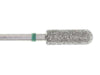 04 x 12mm Rounded Cylinder Diamond burr - 150 Grit - 3/32 inch shank - widgetsupply.com