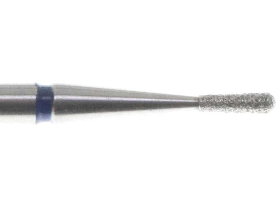 01.2 x 4.0mm Round End Inverted Cone Diamond Bur - 150 Grit - 3/32 inch shank - widgetsupply.com