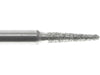 01.5 x 7.7mm Cone Diamond Bur - 150 Grit - 3/32 inch shank - widgetsupply.com