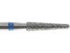 02.1 x 10.0mm Cone Diamond Bur - 150 Grit - 3/32 inch shank - widgetsupply.com