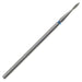 01.3 x 3.5mm Flame Diamond Bur - 150 Grit  - 3/32 inch shank - widgetsupply.com