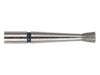02.1 x 2.2mm Inverted Cone Diamond Bur - 150 Grit - 3/32 inch shank - widgetsupply.com