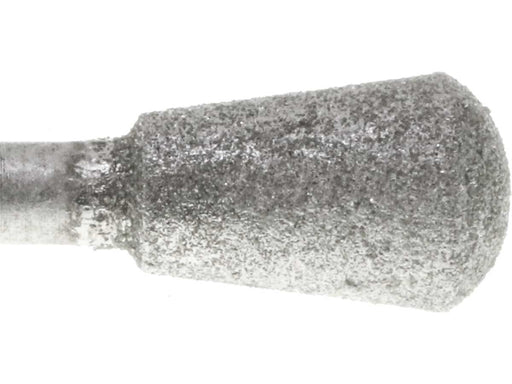 7.1mm - 9/32 Inch Round Inverted Cone Diamond Burr 150 Grit 1/8 inch - widgetsupply.com