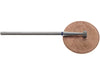 03.0 x 2.0mm Wheel Diamond Bur - 150 Grit - 3/32 inch shank - widgetsupply.com