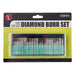 240 Grit Diamond Burr Set - 1/8 inch shank - 30pc - widgetsupply.com