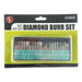 600 Grit Diamond Burr Set - 1/8 inch shank - 30pc - widgetsupply.com