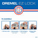 Dremel EZ472SA Medium 120 Grit Detail Abrasive Brush - widgetsupply.com