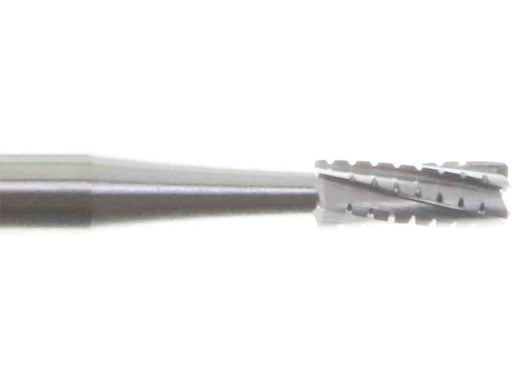 1.6mm Cross Cut Cylinder Carbide Bur - 3/32 inch shank - Germany - widgetsupply.com