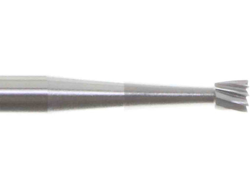 1.6mm Inverted Cone Carbide Bur - 3/32 inch shank - Germany - widgetsupply.com
