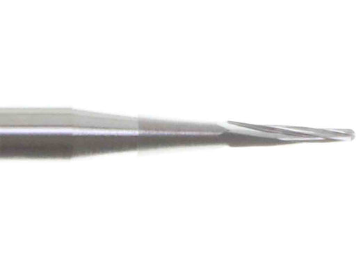 1.0mm Round End Cone Carbide Bur - 3/32 inch shank - Germany - widgetsupply.com