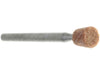 06.4mm - 1/4 x 1/4 Inverted Cone Grinding Stone - 1/8 inch shank - widgetsupply.com