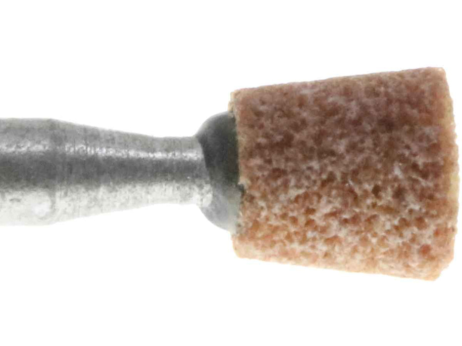 06.4mm - 1/4 x 1/4 Inverted Cone Grinding Stone - 1/8 inch shank - widgetsupply.com