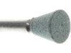 06.4mm - 1/4 x 1/4 inch Inverted Cone Grinding Stone - 1/8 inch shank - widgetsupply.com