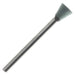 06.4mm - 1/4 x 1/4 inch Inverted Cone Grinding Stone - 1/8 inch shank - widgetsupply.com