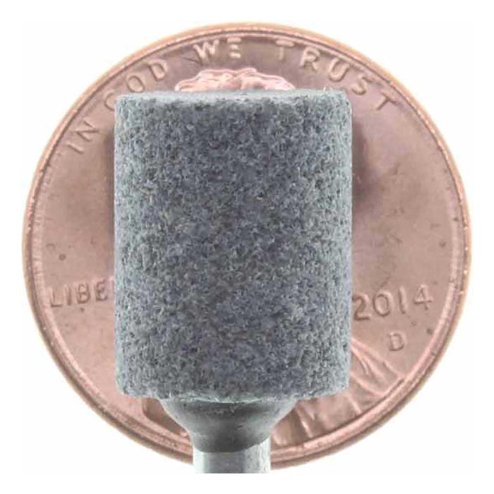 09.5mm - 3/8 x 1/2 Cylinder Grinding Stone - 1/8 inch shank - USA - widgetsupply.com
