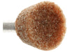10.3mm - 13/32 x 1/4 inch Inverted Cone Grinding Stone 1/8 inch shank - widgetsupply.com