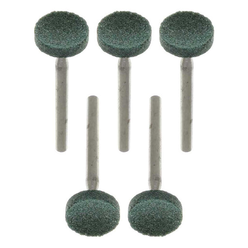 11.1mm - 7/16 Wheel Grinding Stone - 1/8 inch shank - 5pc - widgetsupply.com