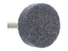 12.7mm - 1/2 x 5/32 inch Grey Wheel Grinding Stone - 1/8 inch shank - widgetsupply.com