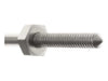 02.0mm - 5/64 inch Threaded Mandrel with Nut - 3/32 inch shank - widgetsupply.com
