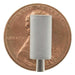 06.4mm - 1/4 inch Silicon Softies 80 Grit White Cylinder Polisher - Germany - widgetsupply.com