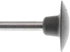 12.7mm - 1/2 inch Silicon Softies 240 Grit Black Knife Wheel Polisher - Germany - widgetsupply.com