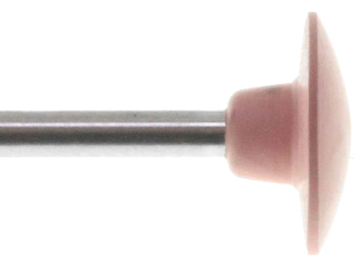 12.7mm - 1/2 inch Silicon Softies 1000 Grit Pink Knife Wheel Polisher - Germany - widgetsupply.com