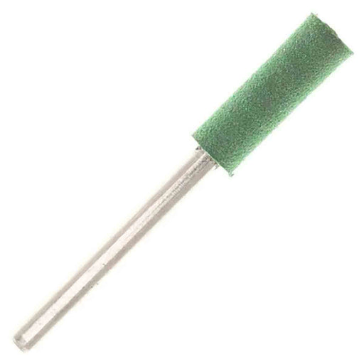 05.6mm - 7/32 inch 240 Grit Cylinder Rubber Polisher - 1/8 inch shank - widgetsupply.com
