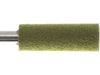 05.6mm - 7/32 inch 80 Grit Cylinder Rubber Polisher - 1/8 inch shank - widgetsupply.com