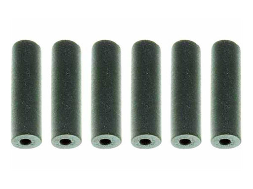 06.4mm - 1/4 x 7/8 inch Medium 180 grit Polishing Cylinders - USA - 6pc - widgetsupply.com
