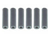 06.4mm - 1/4 x 7/8 inch 220 grit Polishing Cylinders - USA - 6pc - widgetsupply.com