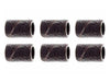 06.4mm - 1/4 x 1/2 inch 80 Grit Sanding Bands USA - 6pc - widgetsupply.com