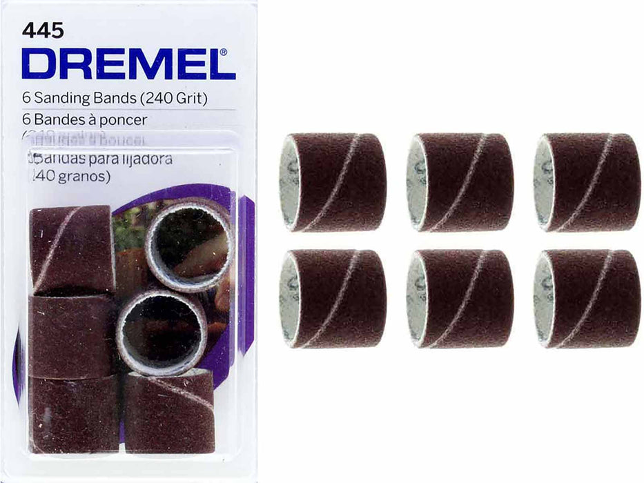 Dremel 6-Piece Fiber 1/2-in Sanding Bit Accessory in the Rotary