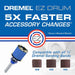 Dremel EZ407SA 1/2 inch EZ Sanding Drum Mandrel - widgetsupply.com