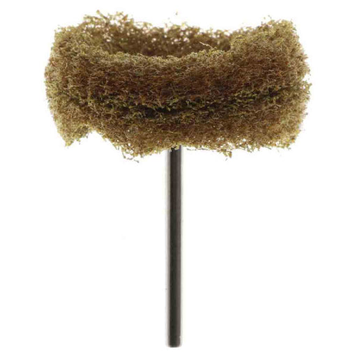 38mm - 1.5 inch 080 Grit Abrasive Buffing Wheel - 1/8 inch shank - widgetsupply.com