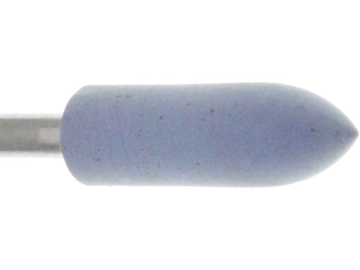 04.8mm - 3/16 inch Silicon Softies 360 Grit Light Blue Flame Polisher - Germany - widgetsupply.com