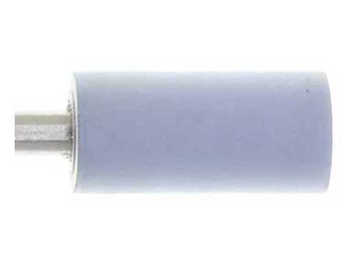 06.4mm - 1/4 inch Silicon Softies 360 Grit Light Blue Cylinder Polisher - Germany - widgetsupply.com