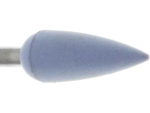 04.8mm - 3/16 inch Silicon Softies 360 Grit Light Blue Flame Polisher - Germany - widgetsupply.com