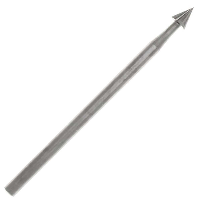 03.1mm Steel Cone Bur - Germany - 3/32 inch shank - widgetsupply.com