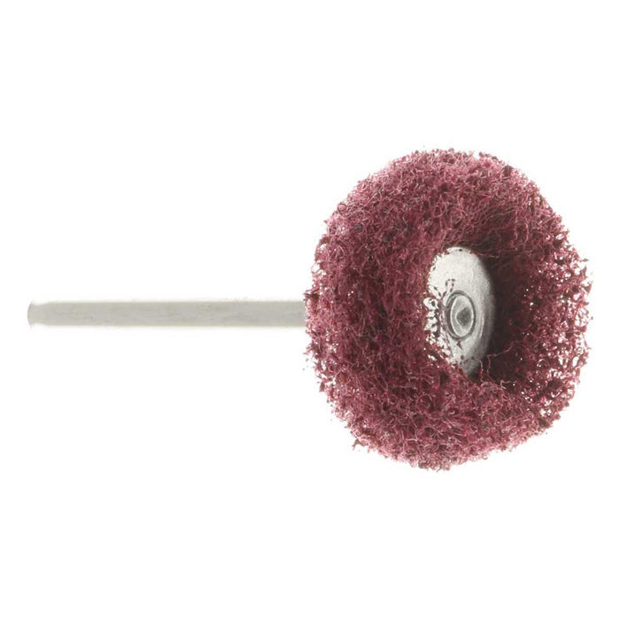 22mm - 7/8 inch 400 Grit Abrasive Buffing Wheel - 100pc -1/8 inch shank - widgetsupply.com